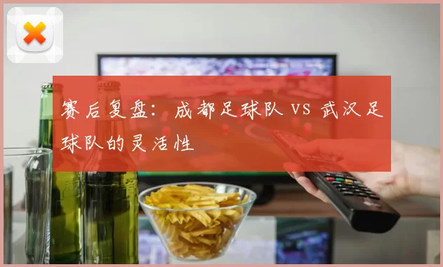 赛后复盘：成都足球队 vs 武汉足球队的灵活性